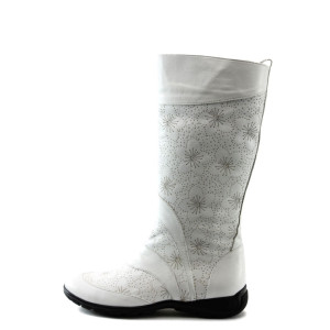 Дамски ботуши бели КО 1457 белиKP