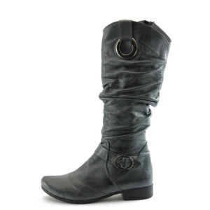 Дамски ботуши сиви на ток МИ 222 сивиKP