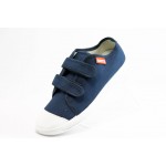 Сини детски обувки, текстилна материя - равни обувки за целогодишно ползване N 10007793