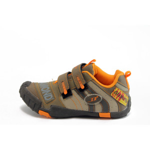 Детски маратонки зелени с лепенки ДД 3018ЦХзеленKP