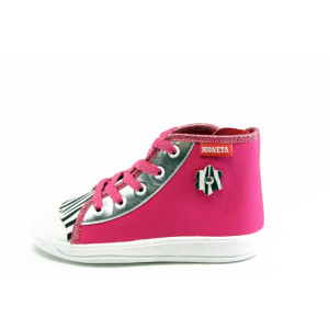 Детски кецове розови МА 118 цикламеноKP