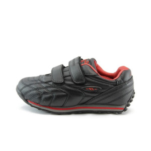 Детски маратонки черни с лепенки БР 693чKP