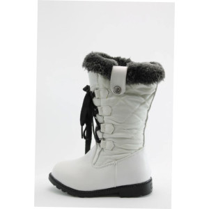 Бебешки ботуши бели с цип и връзки ФР AZ-067БKP Бебешки ботуши бели с цип и връзки ФР AZ-067БKP