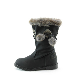 Бебешки ботуши черни с пух ФР AZ-071KP Бебешки ботуши черни с пух ФР AZ-071KP