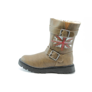 Детски топли ботуши бежови РЛ 12092БежKP