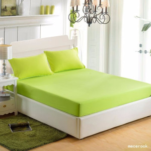 Стилен комплект Verde - чаршаф с ластик с две калъфки Стилен комплект Verde - чаршаф с ластик с две калъфки