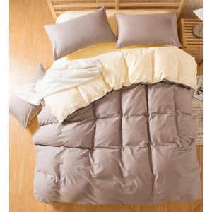 Двулицев памучен спален комплект със завивка Excess - Ранфорс