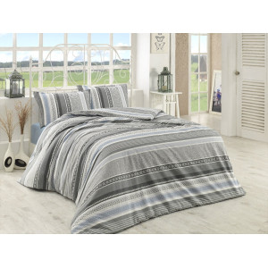 Памучен спален комплект с олекотена завивка Lazur - Ранфорс