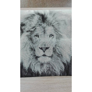 Интериорна възглавница Lion - Памук Жакард Интериорна възглавница Lion - Памук Жакард