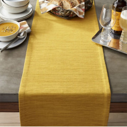Декоративен тишфлайфер за маса в жълт цвят