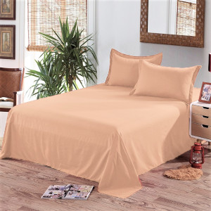 Долен чаршаф памучен едноцветен – ЦВЯТ СЬОМГА Долен чаршаф памучен едноцветен – ЦВЯТ СЬОМГА