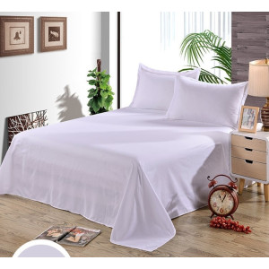 Долен чаршаф памучен едноцветен – БЯЛ Долен чаршаф памучен едноцветен – БЯЛ