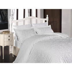 Комплект спално бельо 100% сатениран памук лукс – SWETA BEYAZ
