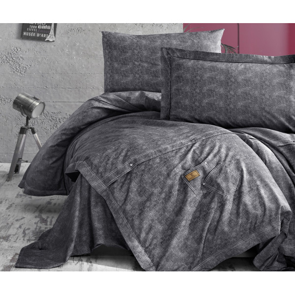 Спално бельо от 100% памук – лимитиран модел JEANS GRI