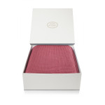 Тъмно розово одеяло памук Marbella на White Boutique