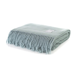 Тюркоазено синьо вълнено одеяло Winterberry на White Boutique