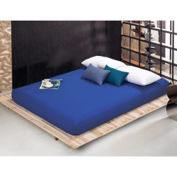 Чаршаф с ластик цвят тъмно сиво – памучен сатен  