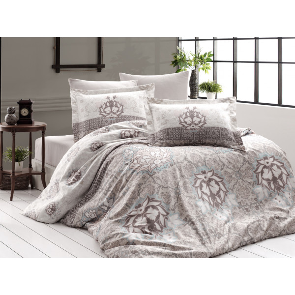 Луксозен комплект MIRA VIZON – спално бельо от памучен сатен