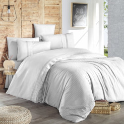 Спален комплект от Ранфорс делукс - Гала Бял