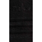 Хавлиена кръпа Черна - 100% Памук