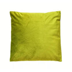 Зелена интериорна възглавница - плюш