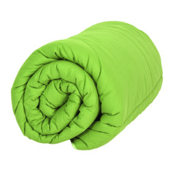 Лайм памучна олекотена завивка - зимна