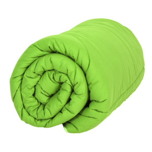 Лайм памучна олекотена завивка - зимна