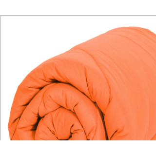 Оранжева памучна олекотена завивка - зимна