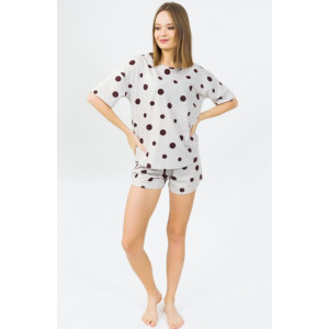 Лятна дамска пижама DOT Лятна дамска пижама DOT