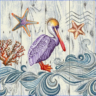 Декоративна възглавница - Pelican