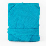Детски халат за баня BON BON BLUE - 100% памук