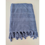 Бързосъхнеща кърпа за плаж - DARK BLUE