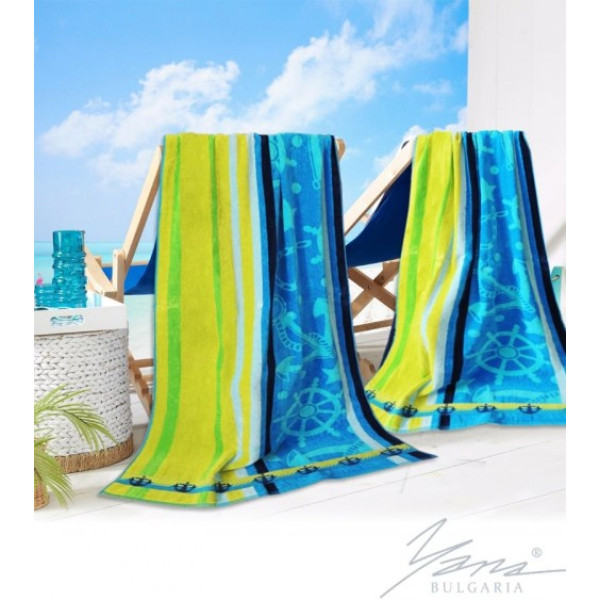 100% памучна кърпа за плаж - SEA MOTIVES 4