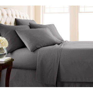 Графитен плик за завивка - памучен сатен