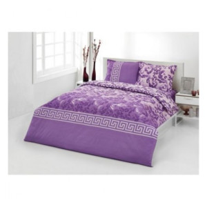 100% памучен плик за завивка - LILA MEANDER