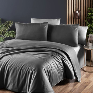 Сатенен спален комплект - TIMELESS ANTHRACITE Сатенен спален комплект - TIMELESS ANTHRACITE