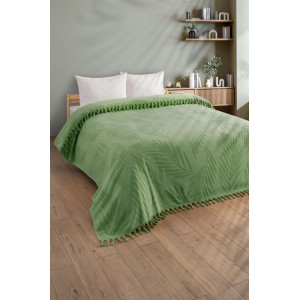 Кувертюра за спалня Алдебаран Зелен