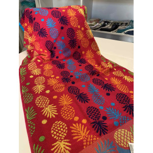 Плажна хавлиена кърпа - Ананас в розово Плажна хавлиена кърпа - Ананас в розово