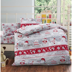 Спално бельо в лимитирана серия Коледна снежинка
