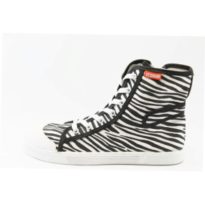 Юношески кецове с десен тип зебра МА 109 черKP