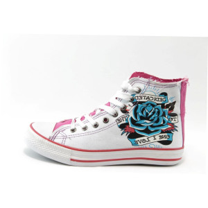 Юношески кецове бели РС PW6 бялKP