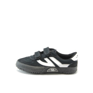 Детски кецове с лепенки БР 957 черенKP