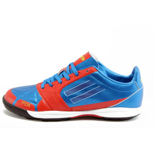 Юношески маратонки с връзки синьо-червени Jump 8071 счKP