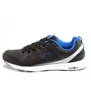 Мъжки маратонки класически черни Jump 3758чKP