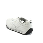 Бели тинейджърски маратонки, естествена кожа - спортни обувки за пролетта и есента N 10008118