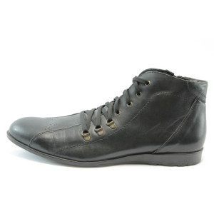 Мъжки боти черни с връзки ДИ 5890-02чKP