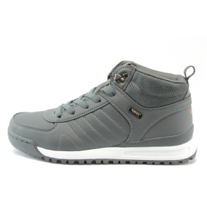 Мъжки боти сиви спортни с връзки Jump 3957сивKP