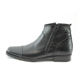 Мъжки боти черни с цип ФН 1152KP