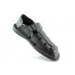 Мъжки сандали черни с лепенки КН 135ЧеренKP