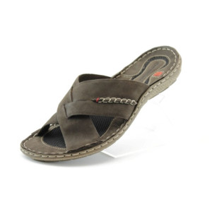 Мъжки чехли кафяви МЙ 71149КАФЕKP